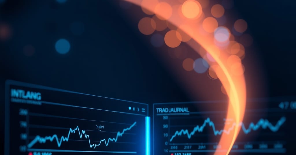 Abstract editorial illustration related to 6 Best Edgewonk Alternatives for Trading Journals in 2026
