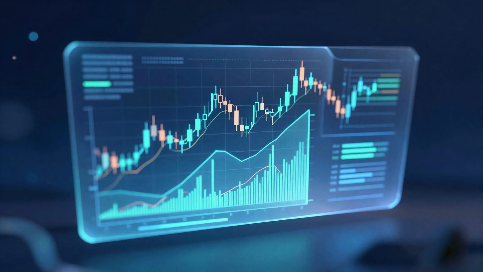 Abstract editorial illustration related to Automated Futures Trading Strategies That Work in 2026