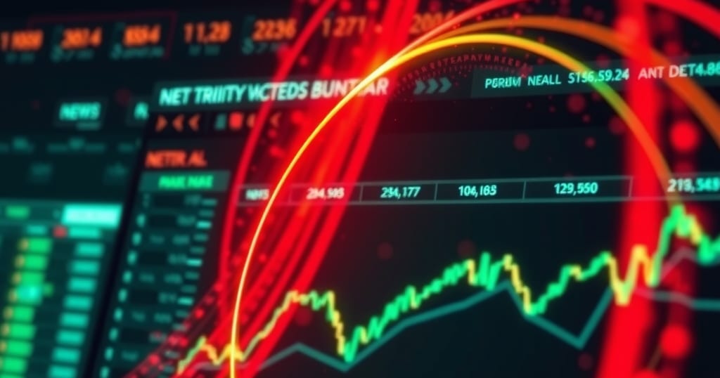 Abstract editorial illustration related to Benzinga Pro Review 2026: Pricing, Features, and Verdict