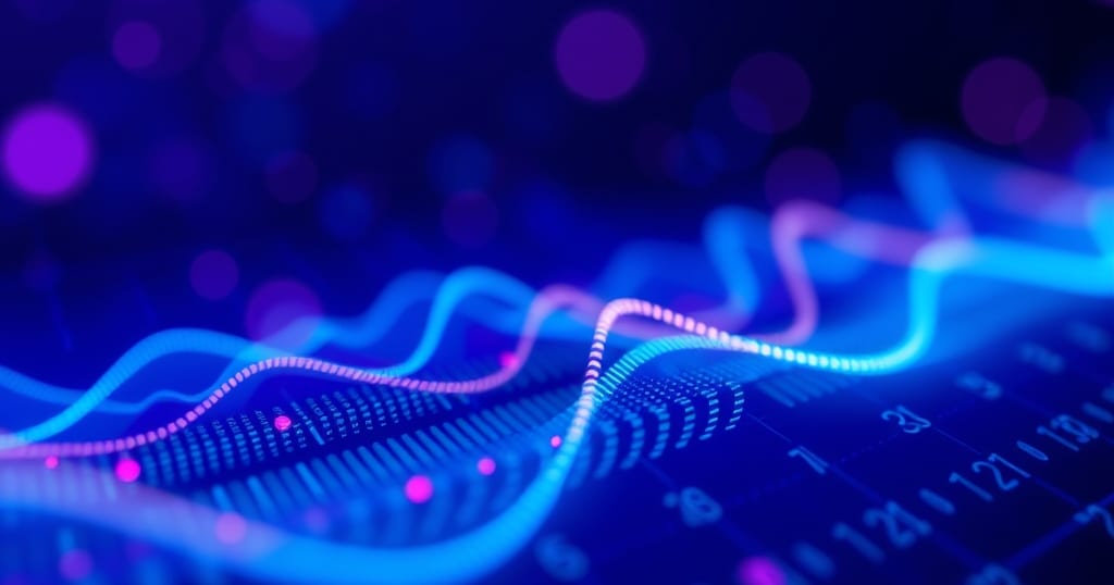 Abstract editorial illustration related to Best AI Tools for Stock Trading in 2026: Ranked
