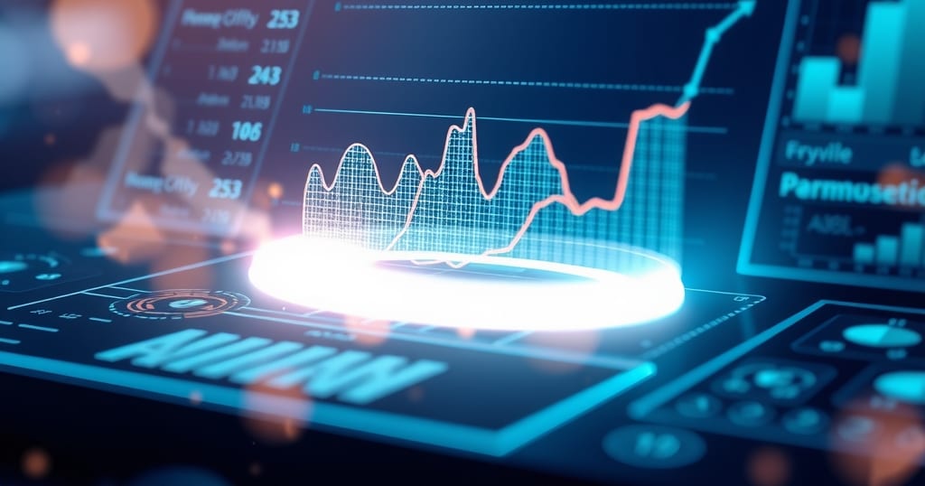 Abstract editorial illustration related to Best AI Trading Apps for Beginners, Ranked for 2026
