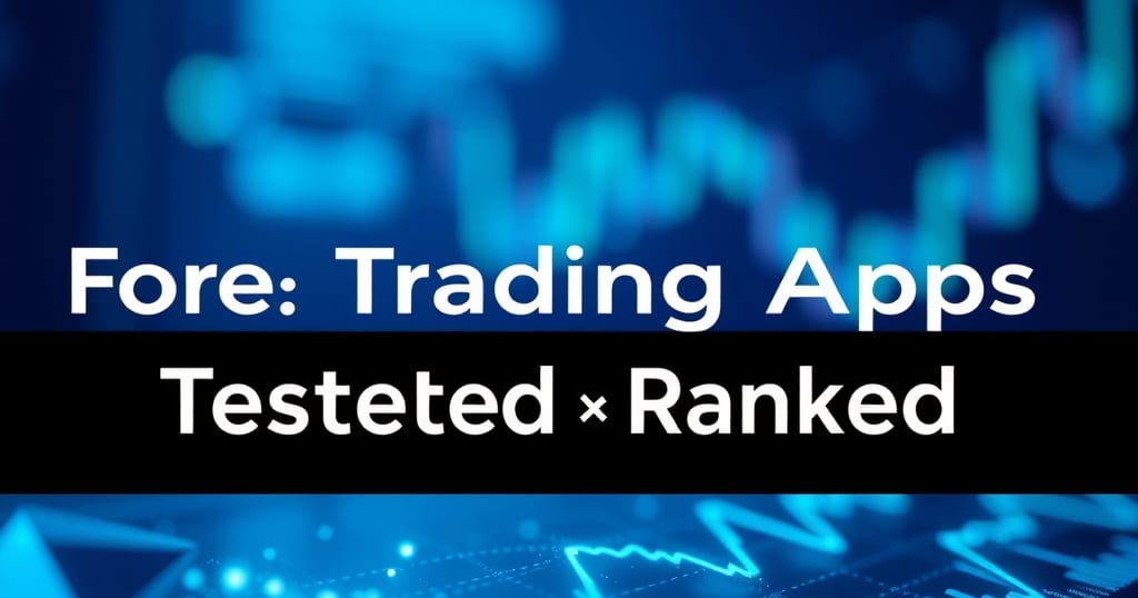 Abstract editorial illustration related to Best Forex Trading Apps Tested and Ranked for 2026