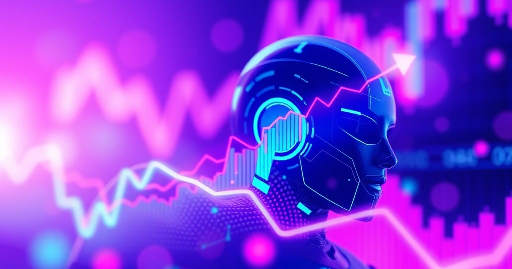 Abstract editorial illustration related to Best Free AI Stock Trading Bots: What Works in 2026