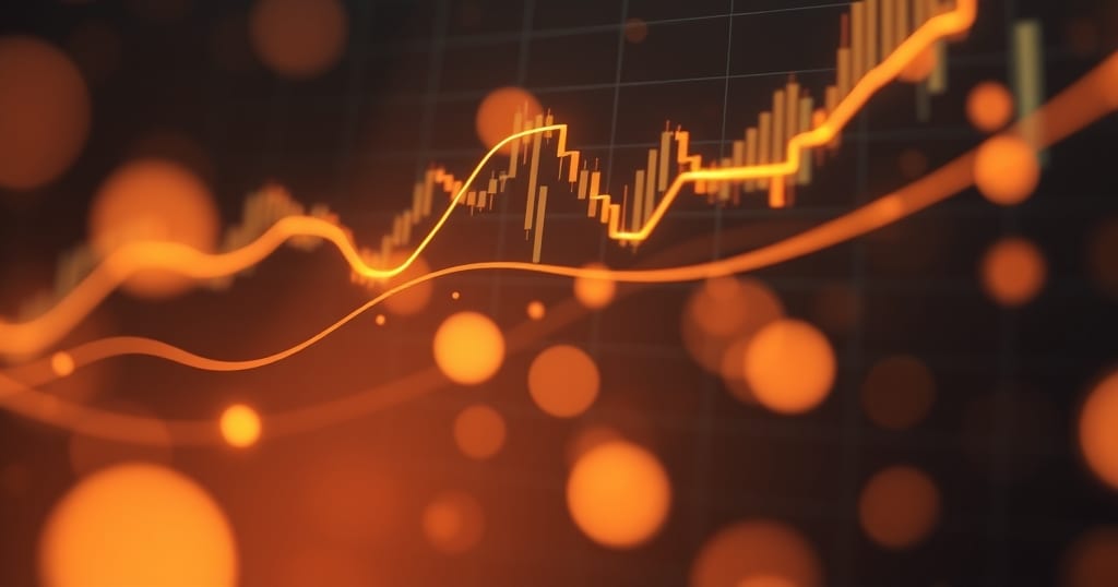 Abstract editorial illustration related to Best Low-Cost Trading Bots for Beginners: Ranked for 2025