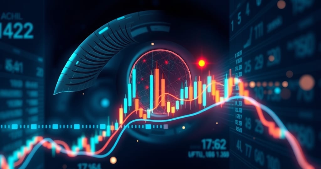 Abstract editorial illustration related to Can GPT-6 Astra Analyze Stock Charts? What It Really Does