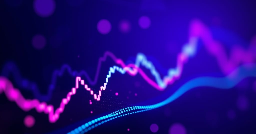 Abstract editorial illustration related to Cathie Wood AI Stock Sales: What Every Trader Should Know