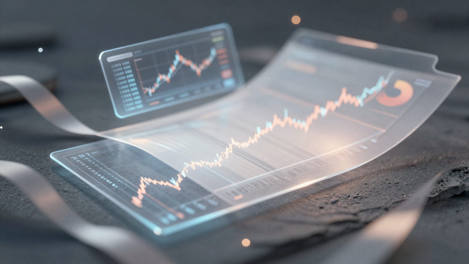 Abstract editorial illustration related to Fundamental Analysis Checklist for Picking Winning Stocks