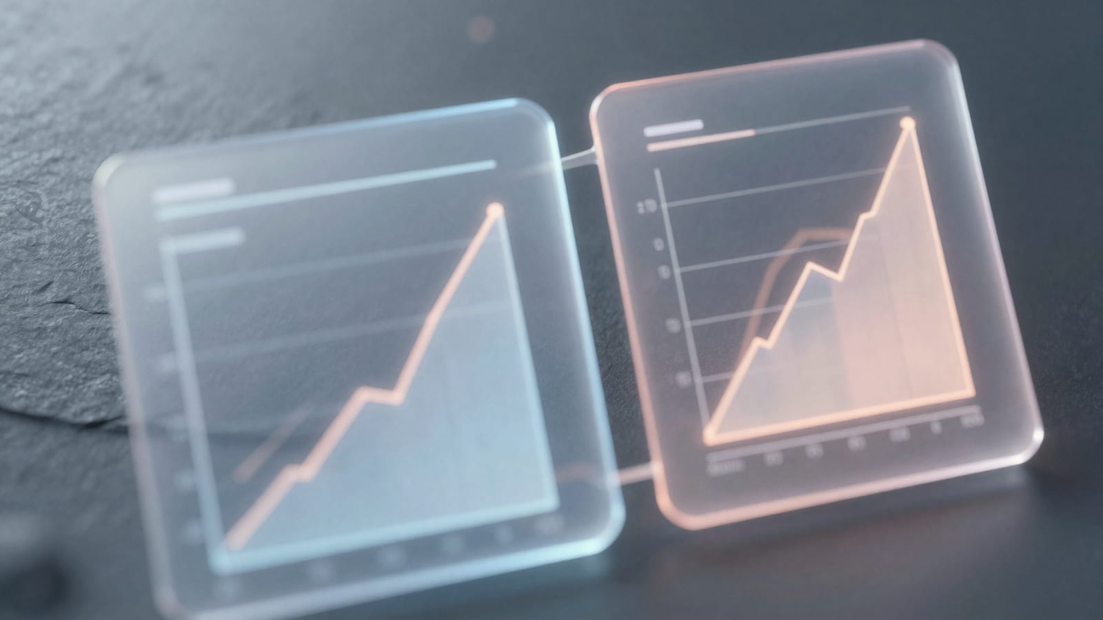 Abstract editorial illustration related to Fundamental Analysis vs Technical Analysis: Which to Use