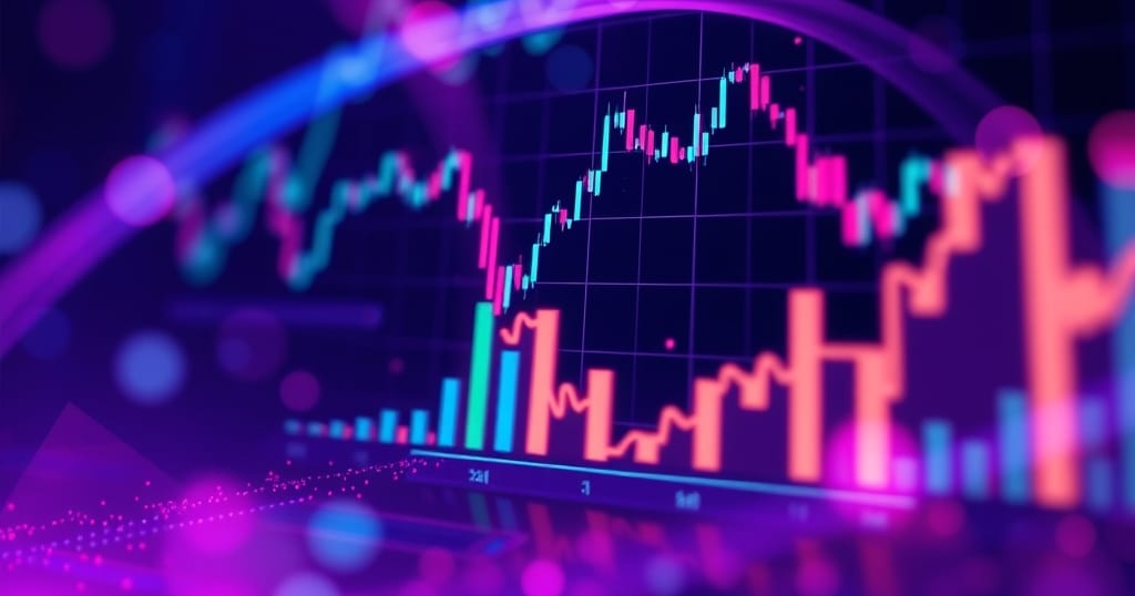 Abstract editorial illustration related to How Accurate Is Machine Learning for Stock Market Prediction