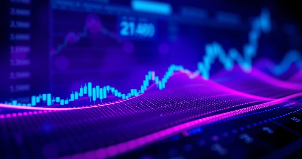 Abstract editorial illustration related to How to Use a Day Trading Position Sizing Calculator