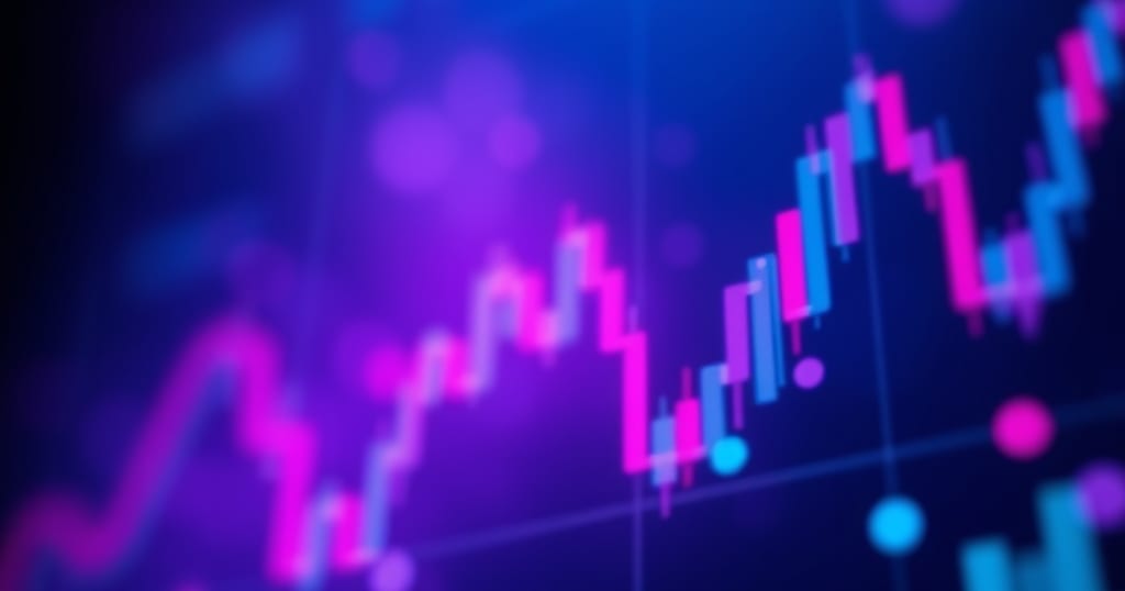 Abstract editorial illustration related to How to Use AI for Day Trading: Tools, Prompts, and Rules