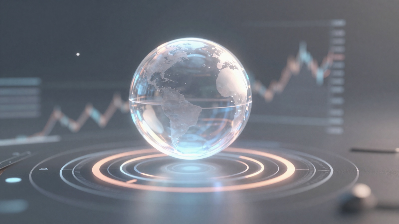 Abstract editorial illustration related to How to Use ChatGPT for Stock Market Analysis in 2025