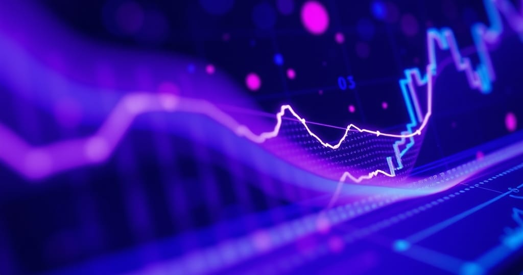 Abstract editorial illustration related to Machine Learning Models for Options Trading Explained