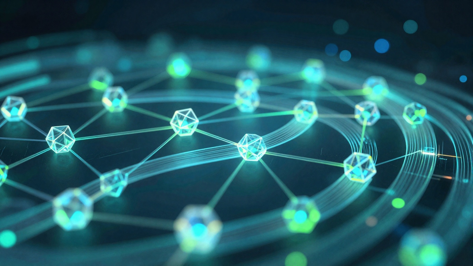 Abstract editorial illustration related to No-Code Trading Automation Platforms Compared for 2025