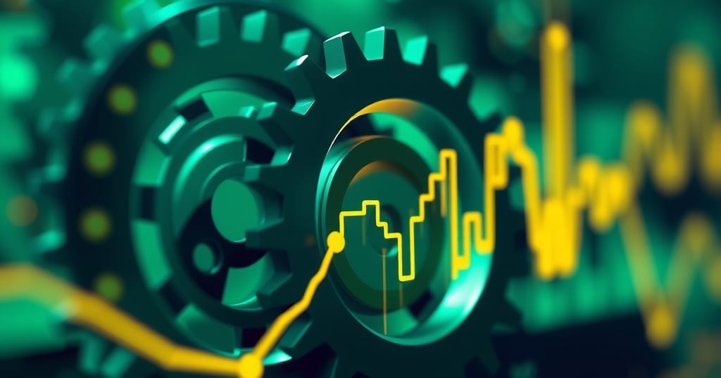 Abstract editorial illustration related to Pionex vs 3Commas: Which Crypto Trading Bot Wins in 2026