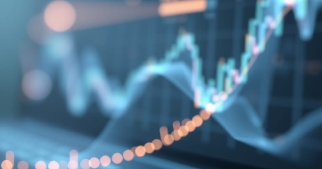 Abstract editorial illustration related to QuantConnect Review: Algo Backtesting, Pricing and Verdict