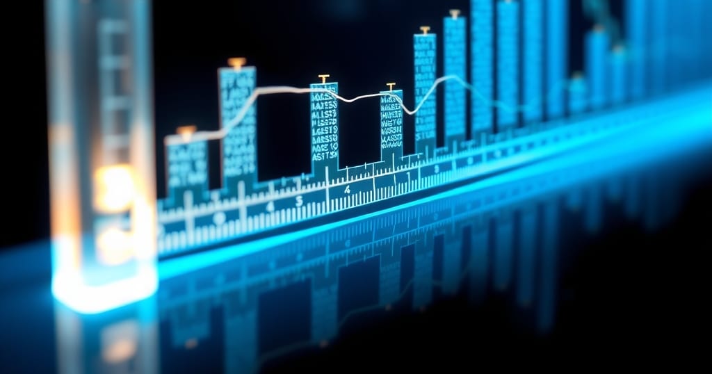 Abstract editorial illustration related to R Multiple Calculator: Know Your Real Trading Edge Fast