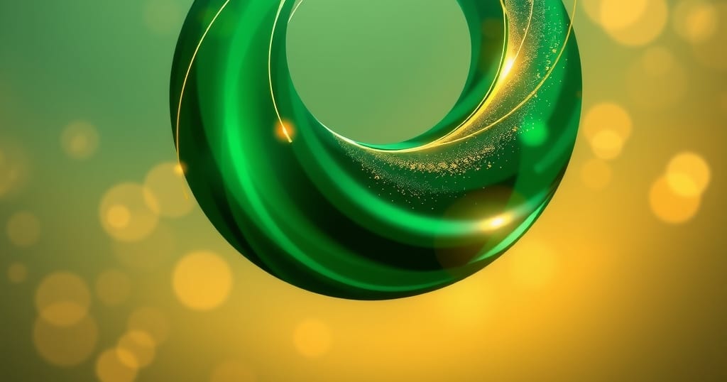 Abstract editorial illustration related to Rule of 72 Calculator: See How Fast Your Money Doubles