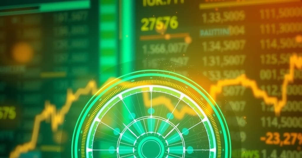Abstract editorial illustration related to Sector Rotation Strategy Explained for Retail Investors