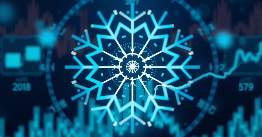 Abstract editorial illustration related to Simply Wall St Review 2026: Is the AI Stock Analysis Worth It