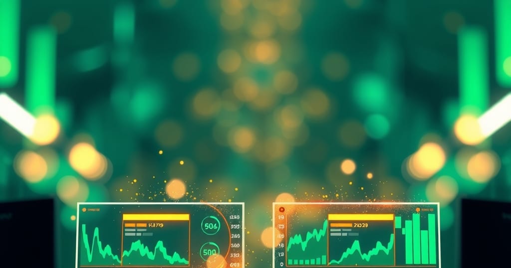 Abstract editorial illustration related to Tastytrade vs Thinkorswim: Which Options Platform Wins