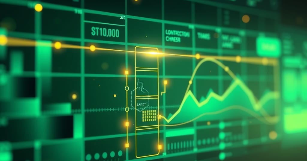 Abstract editorial illustration related to TradeSanta Review 2026: Is This Crypto Bot Worth It?