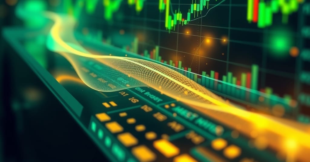 Abstract editorial illustration related to TradeStation Review 2026: Pricing, Platform, and Verdict