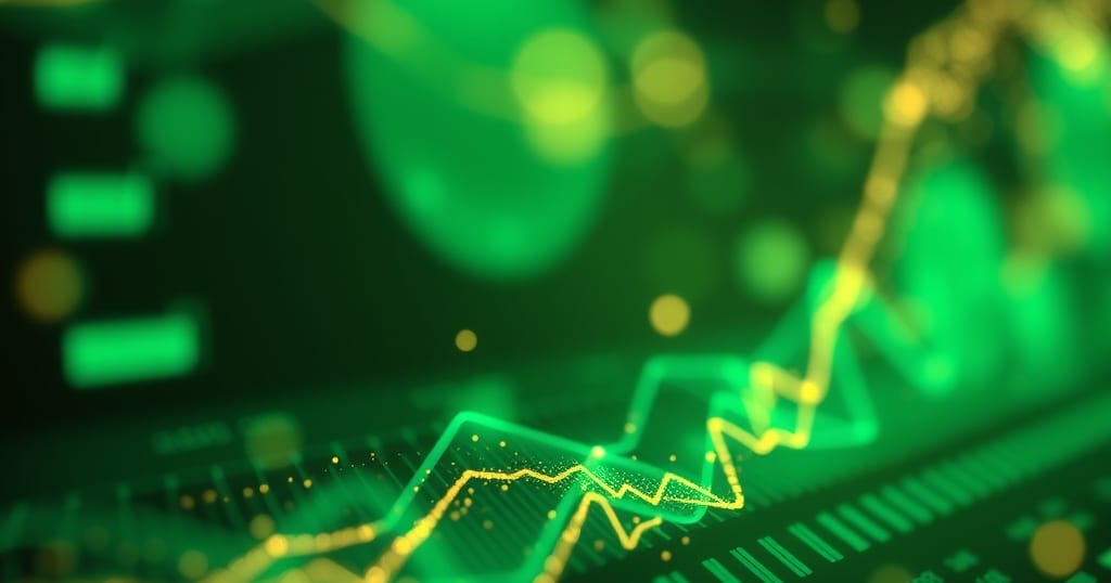Abstract editorial illustration related to Trading Bot vs Manual Trading: Which Wins in 2026?